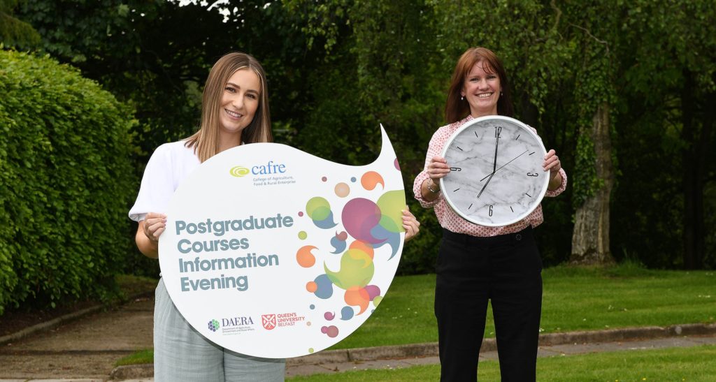 Holly Elkin and Teresa McCarney invite you to join the online postgraduate courses information evening
